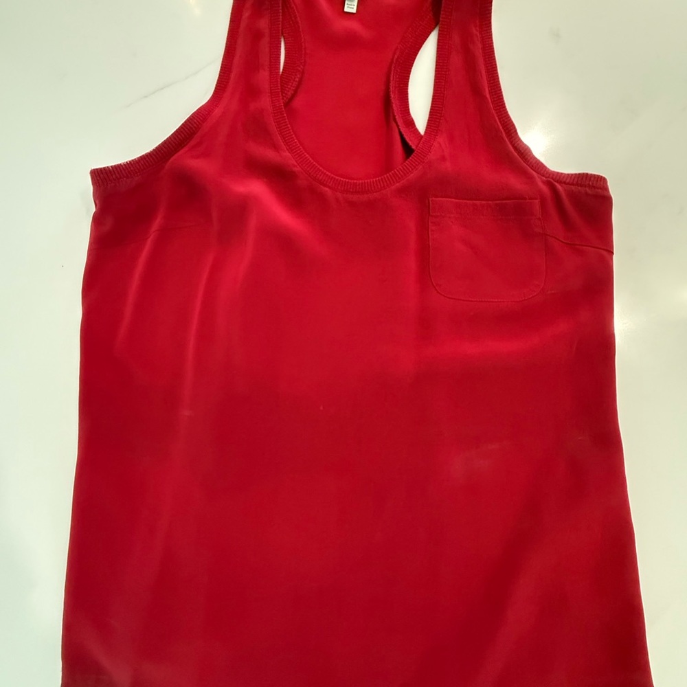 Joie Vibrant Red Tank Top